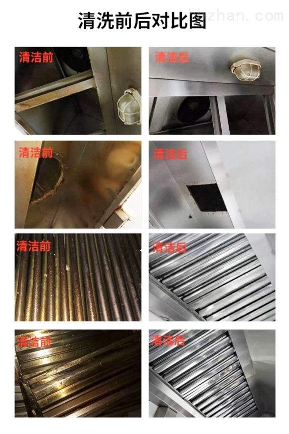 酒店烟道清洗成都商场烟道清洗厨房排油烟管道清洗