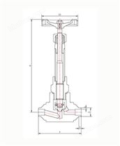 DJ61Y-64P低溫高壓截止閥（BW）