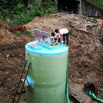 貝德一體化預制泵站 污水提升泵站 玻璃鋼泵站