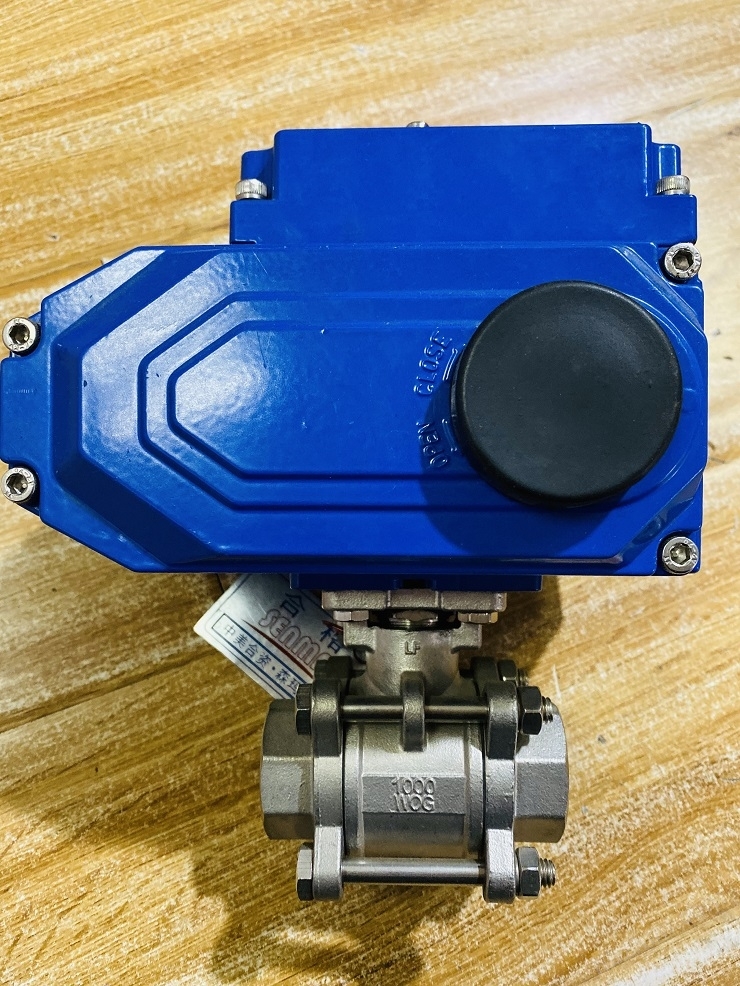 精小型电动内螺纹不锈钢球阀SMQ911F-16P