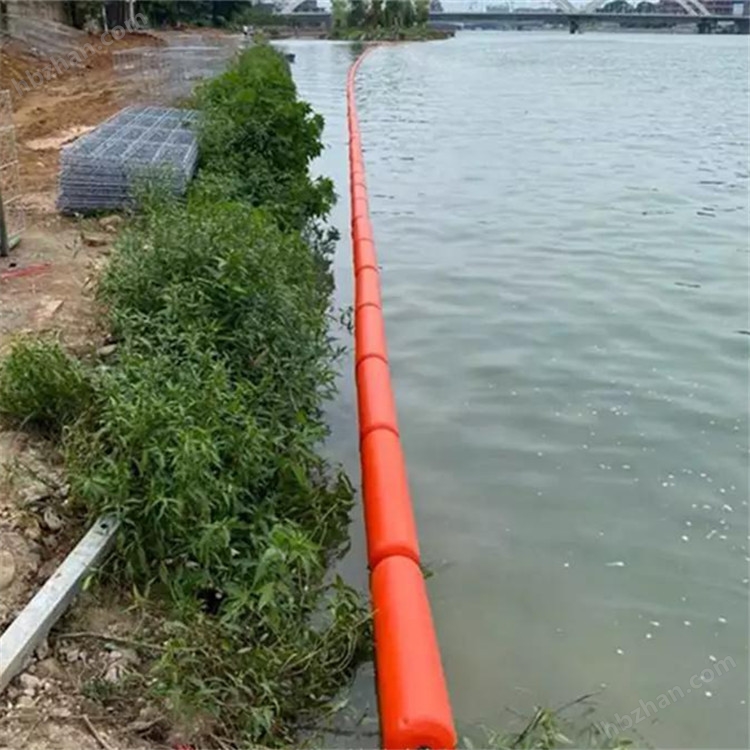 鄱陽(yáng)湖水面垃圾分流掛網(wǎng)式攔污浮筒廠家
